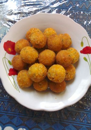 Foto resep Bola bola kentang plus udang