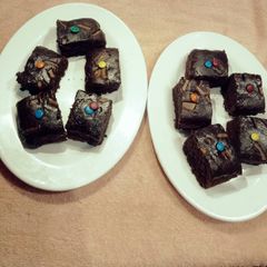 A picture of Fudgy brownie recipe.