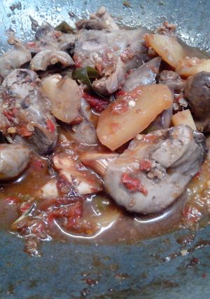 Foto resep Hati Ampela Masak Pedas