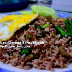 A picture of Nasi Goreng Beras Merah.