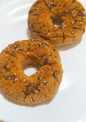 Una foto de Bagels De Avena Y Yogurt