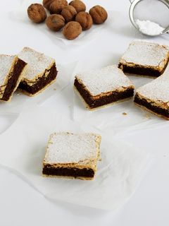 Diós kocka recept fotója