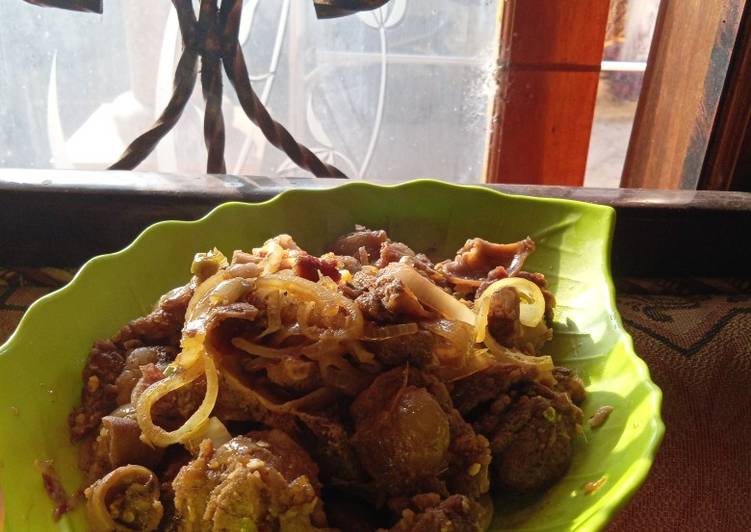 Daging sapi bawang Bombay 😋