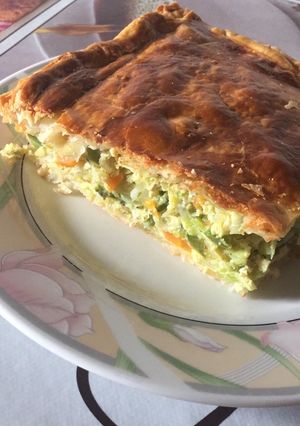 Una foto de Tarta de Puerro