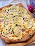 Pizza con masa integral by @latoneira