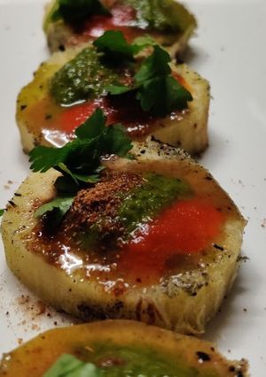 શકરીયા ચાટ(Sweet Potato Chaat Recipe in Gujarati) રેસીપી મુખ્ય ફોટો