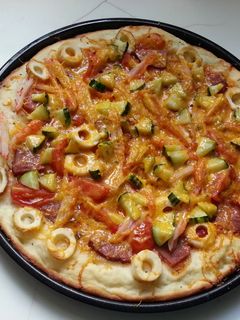 Foto resep pizza suka suka saia