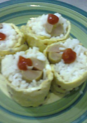 Foto resep Telur Dadar dengan Sosis