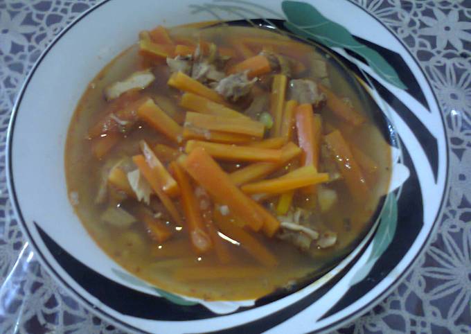 Sup Wortel Rendang