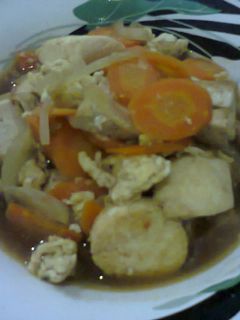 Foto resep Kuah Tahu-Tofu dengan Wortel