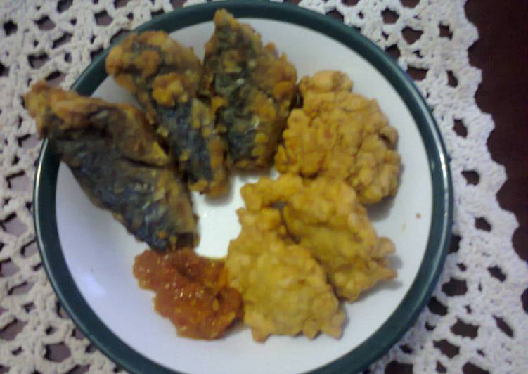 Resep Ikan Nila Goreng Tepung dan Sambal Tomat yang nikmat dan Mudah Dibuat