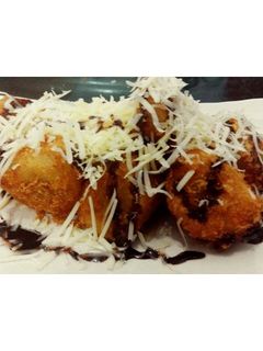 Foto resep pisang goreng kriuk keju
