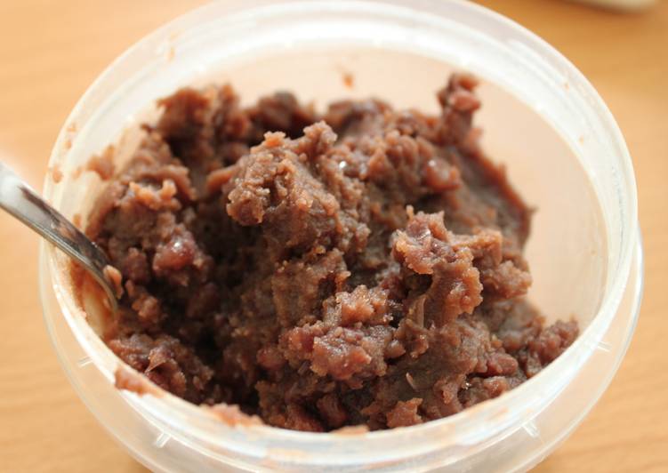 Recipe of Bean Jam (Anko)