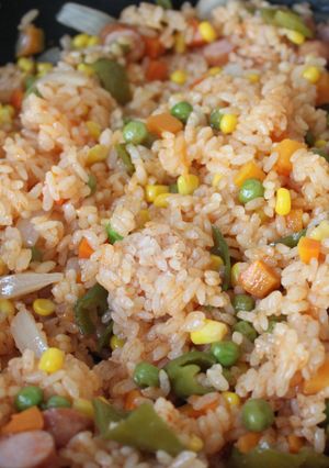 A picture of Ketchup Rice .