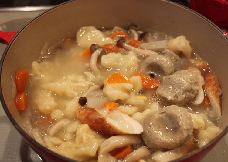 Simple Way to Prepare Homemade Suiton Soup