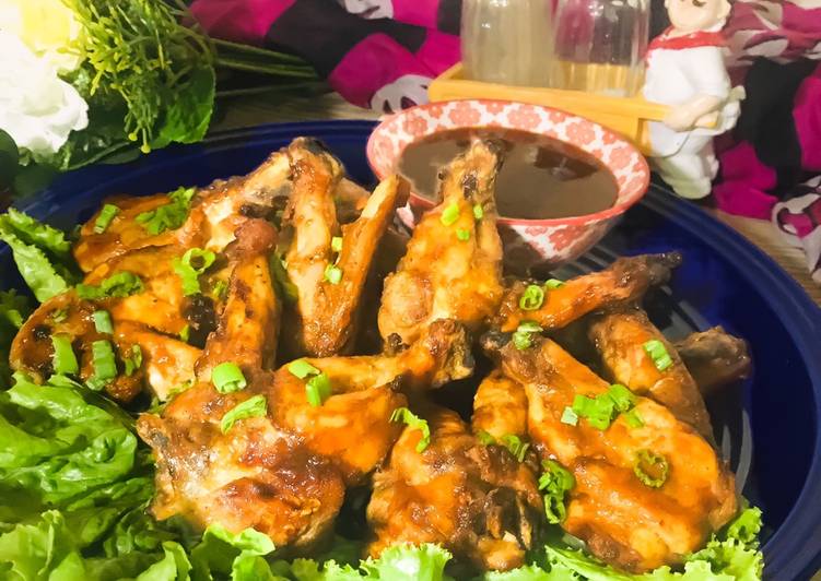 Recipe of Favorite BBQ chicken wings