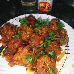 Maggi crispy manchurian A picture of Maggi crispy manchurian.