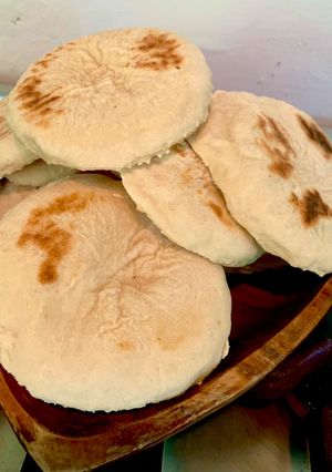 Una foto de Pan pita 🫓