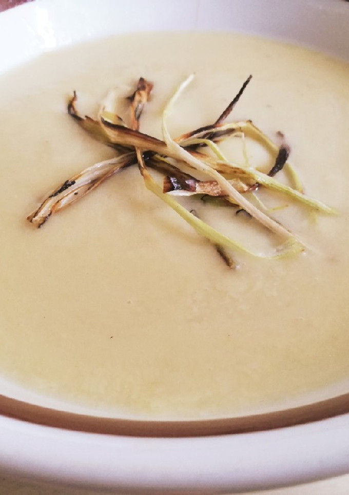 Una foto de Vichyssoise fresquita