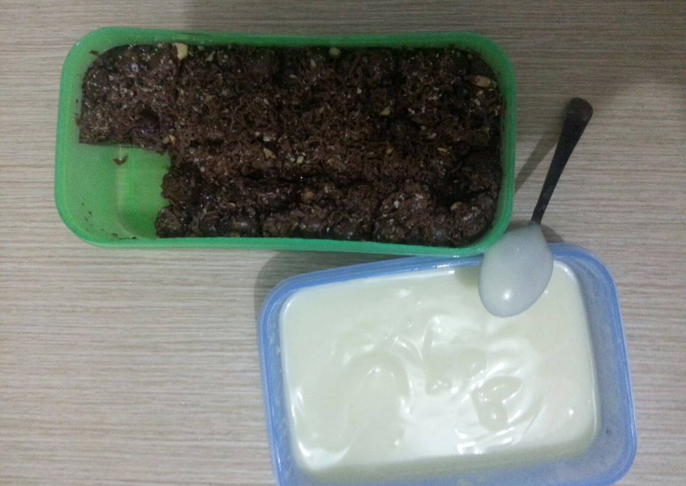 Puding cokelat super spesial ala uni nia