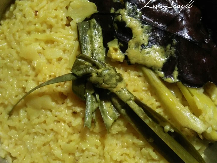 Cara Gampang Menyiapkan Resep  Nasi kuning presto super cepat dan praktis yang Lezat, Enak Banget