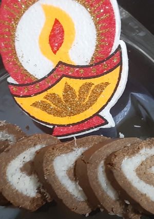 ચોકલેટ રોલ રેસીપી મુખ્ય ફોટો