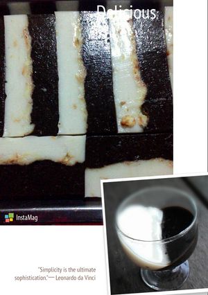 Foto resep Puding Black White 