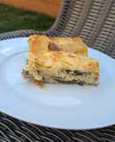 Spenótos lasagne