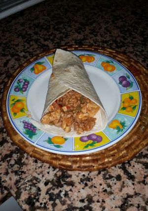 Una foto de Fajitas mexicanas de pollo y carne by ya'acov