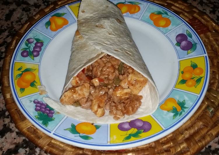 Fajitas mexicanas de pollo y carne  by ya'acov