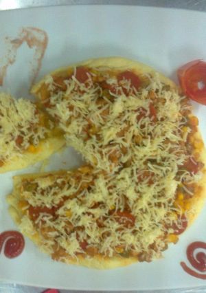 Foto resep Chicken Pizza