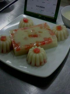 Foto resep Puding Cocktail With Vla Lemon
