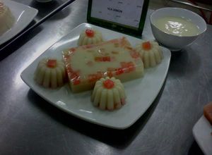 Foto resep Puding Cocktail With Vla Lemon