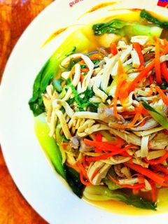 รูปของ ผัดหมี่เต้าหู้(大煮干丝)(da zhu gan si)