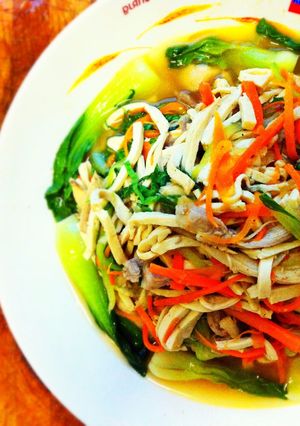 รูปของ ผัดหมี่เต้าหู้(大煮干丝)(da zhu gan si)