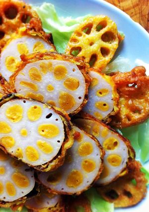 รูปของ 辛子蓮根 (Karashi Renkon) Homemade