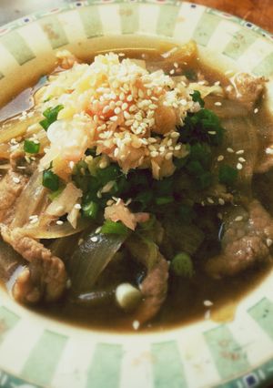 รูปของ หมูผัดต้มโชยุ