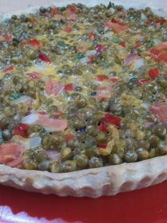 Una foto de Tarta de arvejas (vegetariana y vegana)!