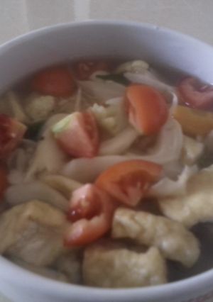Foto resep Sop jamur tiram 