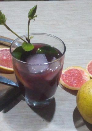 Una foto de Pomelada de hibisco