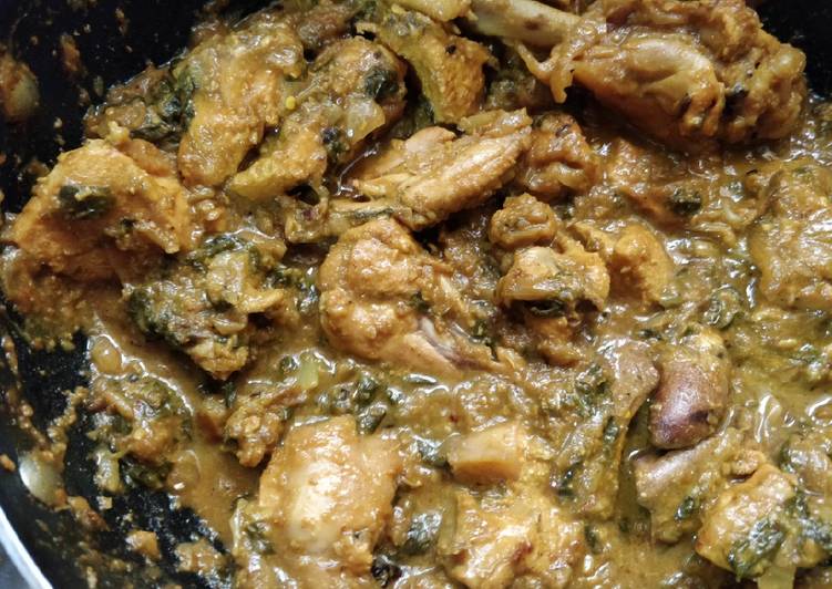 Recipe of Quick Methi (Fenugreek) Chicken