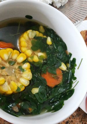 Foto resep SAYUR BENING DAUN KELOR