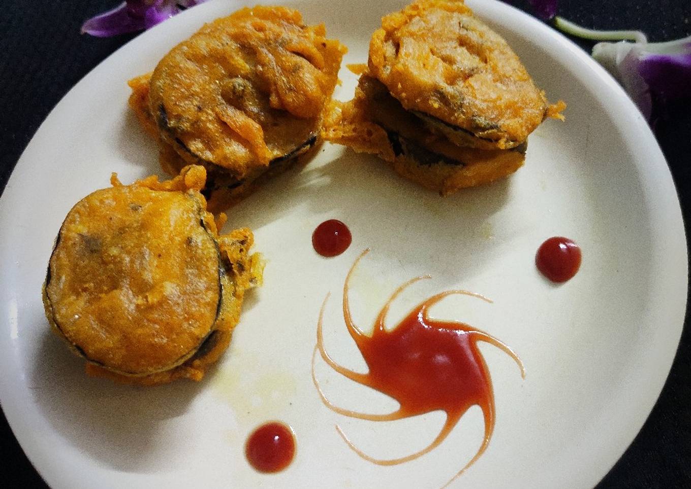 Brinjal Pakoda