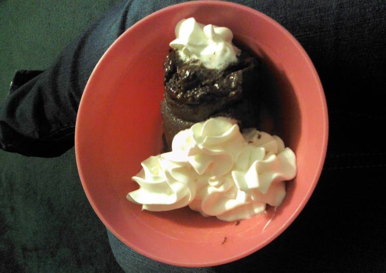 Recipe of Appetizing 1-2-3 Chocolate Microwave Mug Cake
