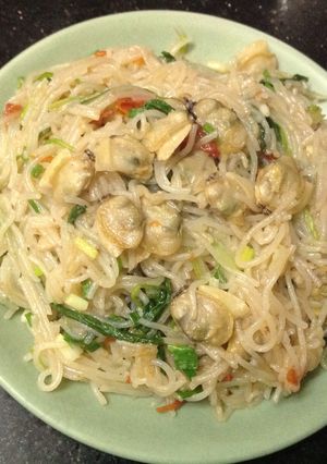 Hình của món Mì xào ngao.