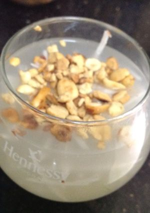Hình của món Chè dừa nạo lô hội.