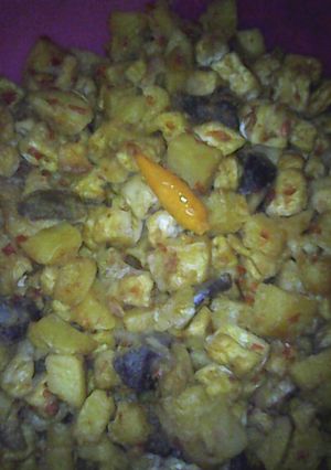 Foto resep sambal goreng kentang basah