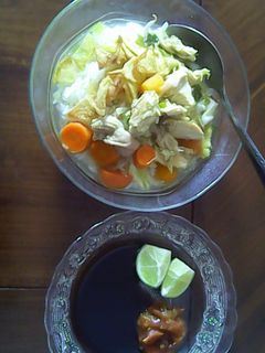 Foto resep soto ayam wortel