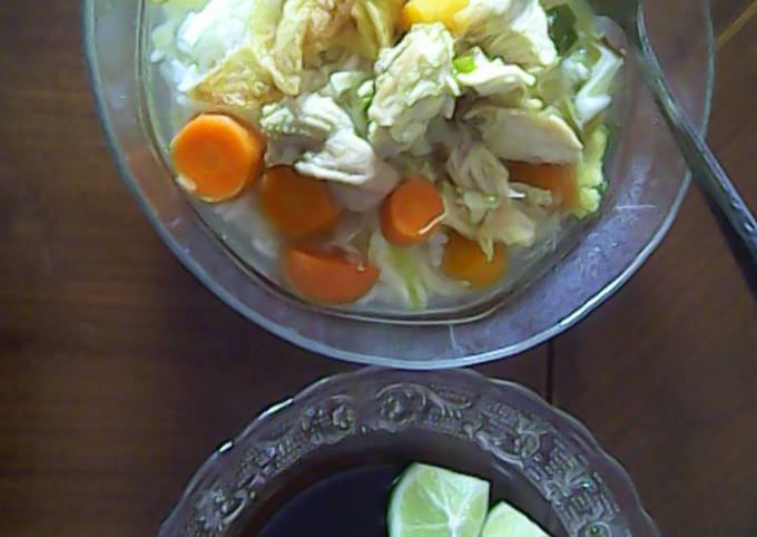 soto ayam wortel