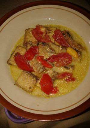 Foto resep kotok'an tongkol (kuah nyemek)